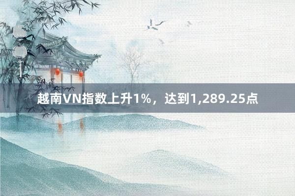 越南VN指数上升1%，达到1,289.25点